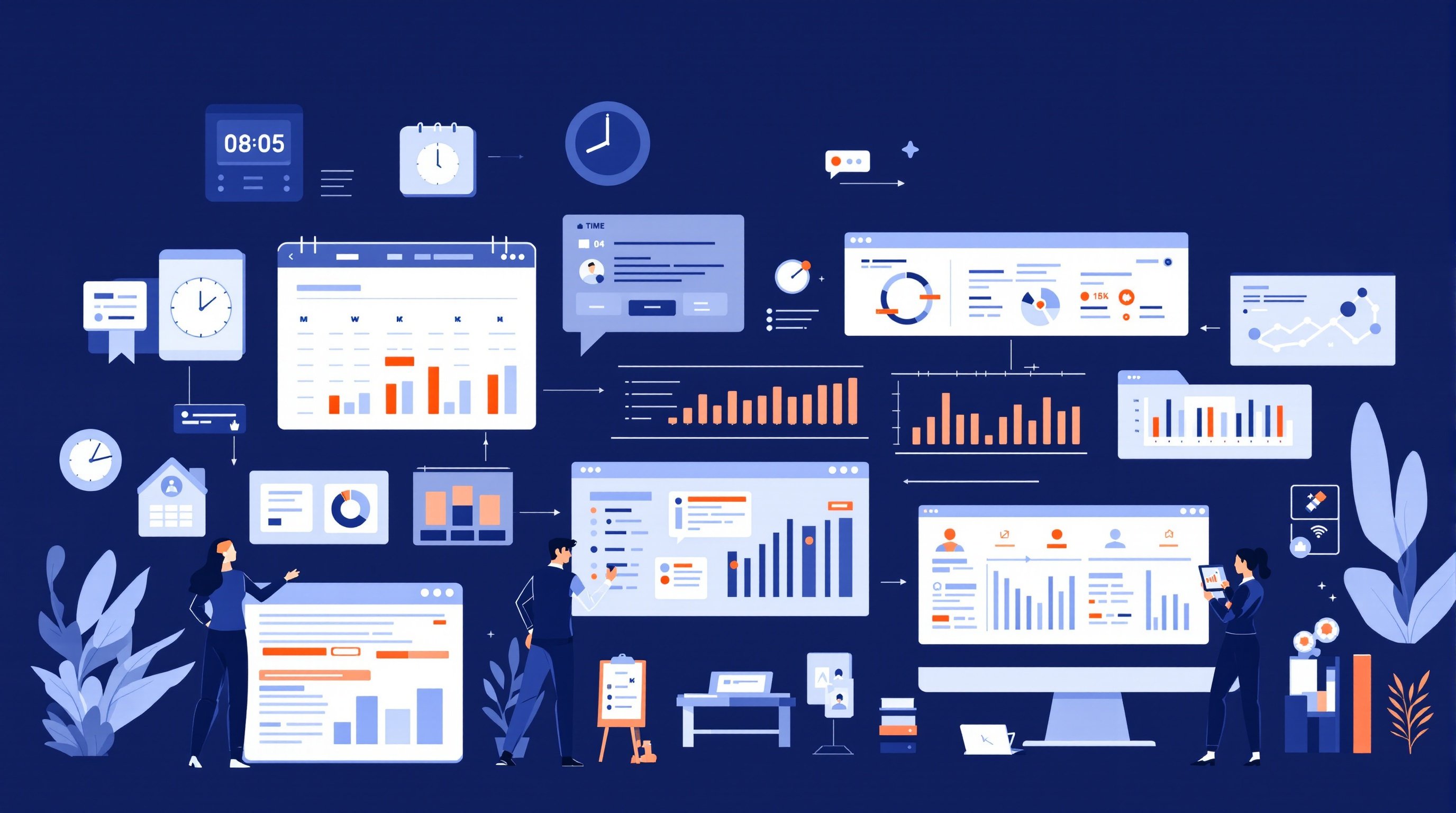 Timesheet & Theo dõi Thời gian