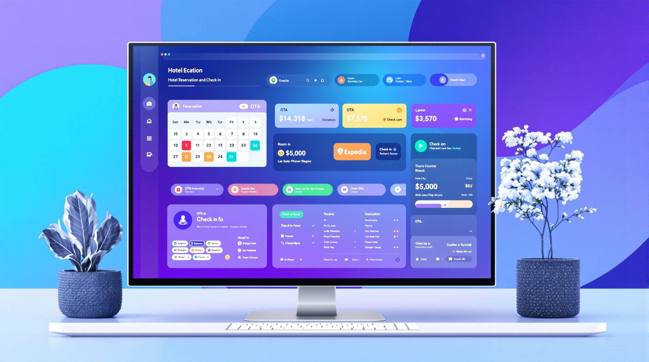 Quản lý Đặt phòng & Check-in/out